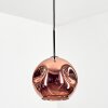 Ripoll Suspension, Boule lumineuse, Suspension Cuivré, 1 lumière