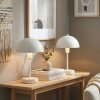 Veltri Lampe à poser Blanc, 1 lumière