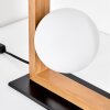 Zanin Boule lumineuse, Lampe à poser Écru, Noir, 2 lumières