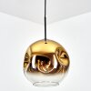 Ripoll Suspension, Boule lumineuse, Suspension Or, Clair, 1 lumière