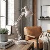 Nurmasuando Lampe de bureau, Lampe à poser LED Sable, Blanc, 1 lumière