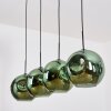 Ripoll Suspension, Boule lumineuse, Suspension Vert, 4 lumières