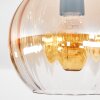 Koyoto Plafonnier, Boule lumineuse 20 cm Ambre, Clair, 1 lumière