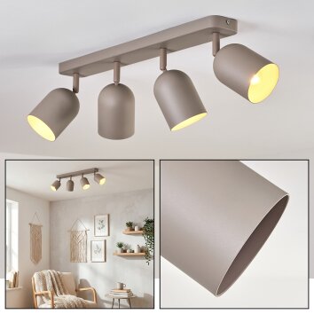 Horen Plafonnier, Spot de plafond Sable, 4 lumières