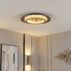 Lidor Plafonnier LED Anthracite, Gris, 1 lumière