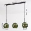Koyoto Suspension, Boule lumineuse, Suspension Vert, 3 lumières