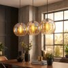 Koyoto Suspension, Boule lumineuse, Suspension Ambre, 3 lumières