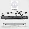 Koyoto Suspension, Boule lumineuse, Suspension Clair, 3 lumières