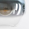 Koyoto Suspension, Boule lumineuse, Suspension Bleu, Clair, 3 lumières