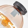 Koyoto Plafonnier, Boule lumineuse 20 cm Ambre, Clair, 1 lumière