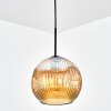 Ripoll Suspension, Boule lumineuse, Suspension Ambre, 1 lumière