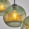 Koyoto Suspension, Boule lumineuse, Suspension Vert, 3 lumières