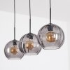 Koyoto Suspension, Boule lumineuse, Suspension Fumé, 3 lumières