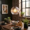 Ripoll Suspension, Boule lumineuse, Suspension Clair, 1 lumière