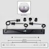 Koyoto Suspension, Suspension Clair, Fumé, 3 lumières