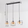Koyoto Suspension, Suspension Ambre, Clair, 3 lumières