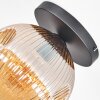Ripoll Plafonnier, Boule lumineuse Ambre, 1 lumière