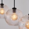 Ripoll Suspension, Boule lumineuse, Suspension Clair, 4 lumières