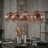 Ripoll Suspension, Boule lumineuse, Suspension Clair, Cuivré, 4 lumières