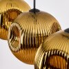 Ripoll Suspension, Boule lumineuse, Suspension Or, 3 lumières