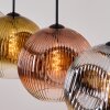 Ripoll Suspension, Boule lumineuse, Suspension Chrome, Or, Clair, Cuivré, Fumé, 4 lumières