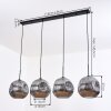 Ripoll Suspension, Boule lumineuse, Suspension Fumé, 4 lumières