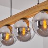 Gastor Suspension, Boule lumineuse, Suspension Écru, Noir, 5 lumières