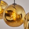 Ripoll Suspension, Boule lumineuse, Suspension Or, 3 lumières