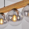 Gastor Suspension, Boule lumineuse, Suspension Écru, Noir, 5 lumières