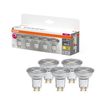 Luminaires Osram GU10 3.4 Watt blanc chaud dimmable 230 Lumen