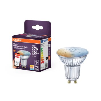 Luminaires Osram GU10 LED 4.7 Watt blanc neutre dimmable 350 Lumen