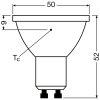 Luminaires Osram GU10 3.4 Watt blanc chaud dimmable 230 Lumen
