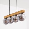 Gastor Suspension, Boule lumineuse, Suspension Écru, Noir, 4 lumières