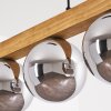 Gastor Suspension, Boule lumineuse, Suspension Écru, Noir, 4 lumières