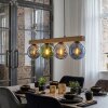 Gastor Suspension, Boule lumineuse, Suspension Écru, Noir, 4 lumières
