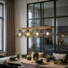 Gastor Suspension, Boule lumineuse, Suspension Écru, Noir, 4 lumières