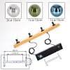 Gastor Suspension, Boule lumineuse, Suspension Écru, Noir, 4 lumières