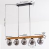 Gastor Suspension, Boule lumineuse, Suspension Écru, Noir, 5 lumières