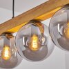 Gastor Suspension, Boule lumineuse, Suspension Écru, Noir, 5 lumières