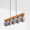 Gastor Suspension, Boule lumineuse, Suspension Écru, Noir, 5 lumières
