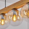 Gastor Suspension, Boule lumineuse, Suspension Écru, Noir, 5 lumières