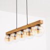 Gastor Suspension, Boule lumineuse, Suspension Écru, Noir, 5 lumières