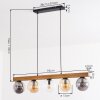 Gastor Suspension, Boule lumineuse, Suspension Écru, Noir, 5 lumières