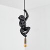Evelis Suspension, Suspension Or, Noir, 1 lumière