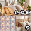 Salgadinho Lampe de table d'extérieur, Lampe à poser LED Champagne, 1 lumière