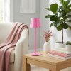 Salgadinho Lampe de table d'extérieur, Lampe à poser LED Rose, 1 lumière