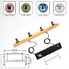Gastor Suspension, Boule lumineuse, Suspension Écru, Noir, 4 lumières