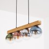 Gastor Suspension, Boule lumineuse, Suspension Écru, Noir, 4 lumières