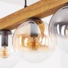 Gastor Suspension, Boule lumineuse, Suspension Écru, Noir, 5 lumières