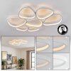 Molin Plafonnier LED Blanc, 1 lumière